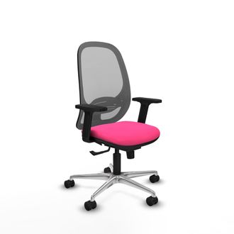 Piqueras y Crespo Silla De Oficina Piqueras Y Crespo Cilanco Negro Reposabrazos Ajustables