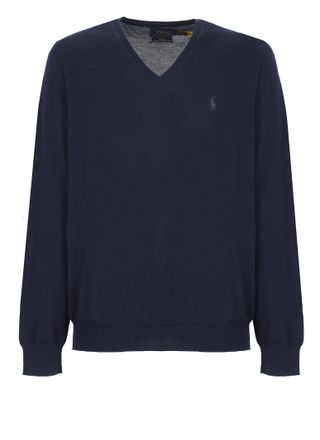 Ralph Lauren Polo Pony Embroidered Knitted Jumper