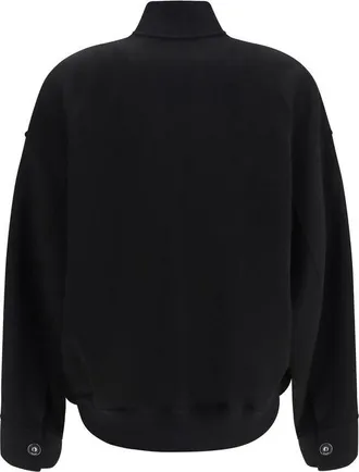 Max Mara Womens Black Wool Oves Aries Full-Length Jacket Clothing
