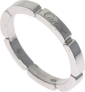 Cartier White Gold (18K) Band Ring (Pre-Owned)