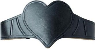 Vivienne Westwood Heart Corset Belt - unisex - Vivienne Westwood - Belts - Black - S/M - Accessories