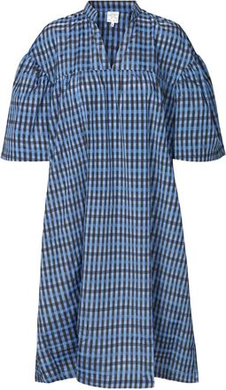 Baum Und Pferdgarten Abito midi Aslau a quadretti - Blu