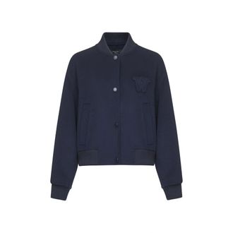 Max Mara Dames, Jassen, Blauw, Maat: XS Wol