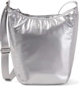 Baggallini Swift Mini Crossbody in Silver Metallic at Nordstrom