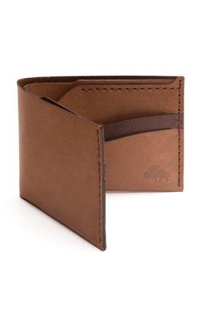 Ezra Arthur No. 6 Classic Bifold Wallet in Whiskey at Nordstrom