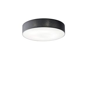 Luce-Ambiente-Design Capital Ceiling Light in Black Metal and Fabric 76 Cm