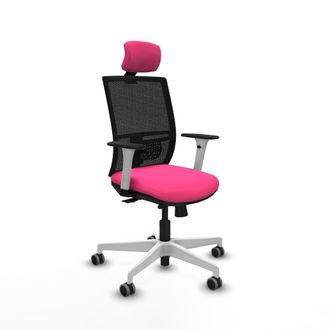Piqueras y Crespo Silla De Oficina Piqueras Y Crespo Yunquera Respaldo Fijo Blanco