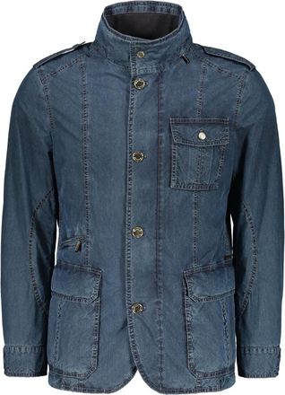 Moorer Giacca denim - Blu