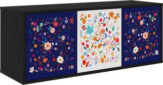 vidaXL Mueble De Tv Montado En La Pared Mainz 102 X 33 X 40 Cm Vidaxl