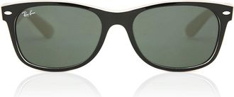 Ray-Ban RB2132 New Wayfarer Color Mix 875 Mens Sunglasses Black Size 52