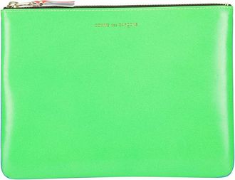 Comme Des Garçons Color-Block Leather Wallet