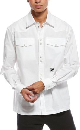 Palm Angels Monogram Pique Shirt