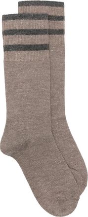 Brunello Cucinelli Striped Socks