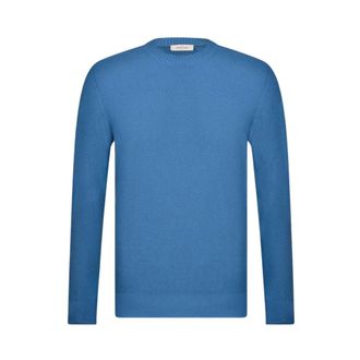 Gran Sasso Maglioncino Girocollo - Heren - Truien - Blauw - Maat: 3XL Katoen