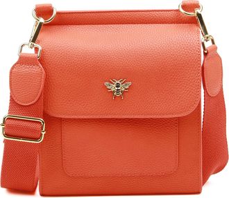 Alice Wheeler Bloomsbury CrossBody/Shoulder Bag (Orange)