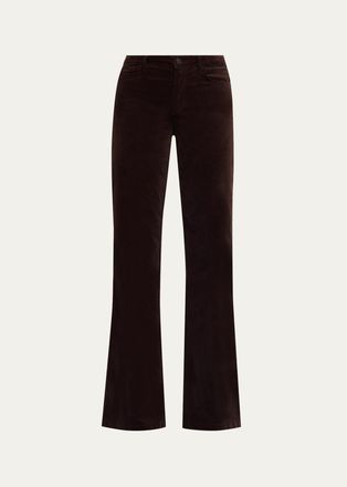 L'agence Scottie Velvet Bootcut Pants