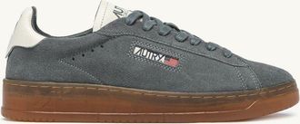 Autry DALLAS LOW SNEAKERS IN SUEDE COLOR ASH AND MARSHMALLOW