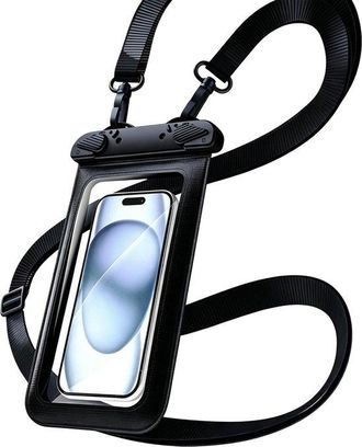 OEM Juego De 2 Fundas Impermeables Para Tel&eacute;fono, Espec&iacute;ficamente Para Nadar, Con Certificaci&oacute;n Ipx8, Aptas Para Smartphones De 7,5 Pulgadas O Menos