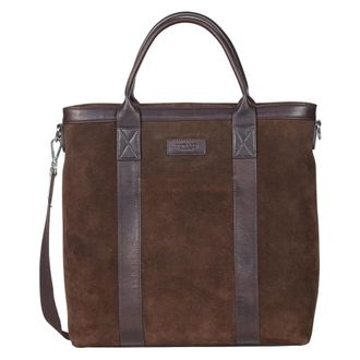 Howard London Tassen, Heren, Bruin, ONE Size, Leer, Brian Tote Bag