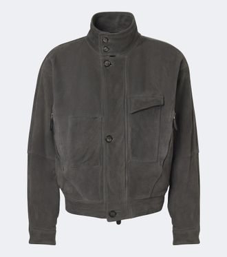 Giorgio Armani Giacca in suede