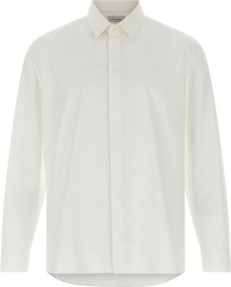 Saint Laurent White Cotton Shirt