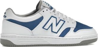 New Balance 480 lace-up sneakers - men - Calf Leather/Calf Suede/Fabric/Rubber - 12 - White