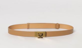 Elisabetta Franchi Cintura in pelle martellata Elisabetta Franchi