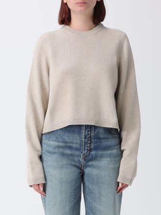 Alaia Long-Sleeved Pure Cashmere Crewneck Jumper