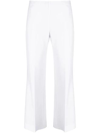 Parosh Schlaghose aus Stretch-Wolle mit kurzem Schnitt