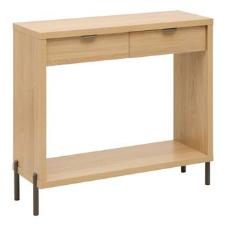 5five Simply Smart Mesa Auxiliar Alvo Rectangular, 32 X 92,5 Cm, Color Beige - 5five