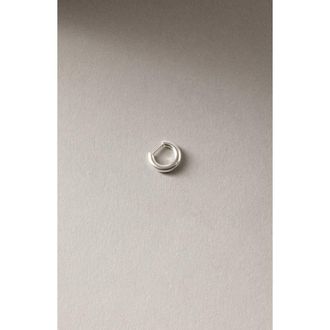 Nootka Polished Mini Hoop Silver at Nordstrom