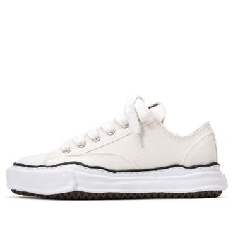 Miharayasuhiro PETERSON OG Sole Canvas Low White Cream A01FW702-WHT