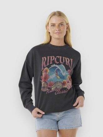 Rip Curl Hawaii Classic Heritage Crew Jersey negro