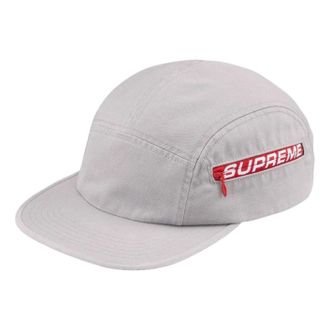 SUPREME SS26 Side Zip Camp Cap Grey SUP-SS26-1031-GRY