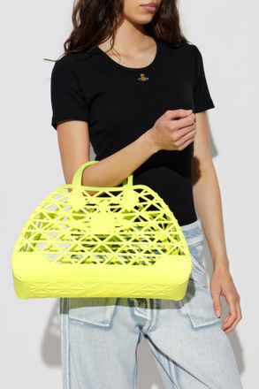 Vivienne Westwood X-Ray Shopper Bag, Womens, Neon