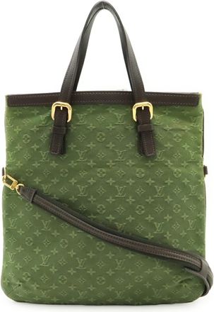 Louis Vuitton Green Tst Khaki Monogram Mini Leather Handbag Shoulder Bag Tote Bag (Pre-Owned)