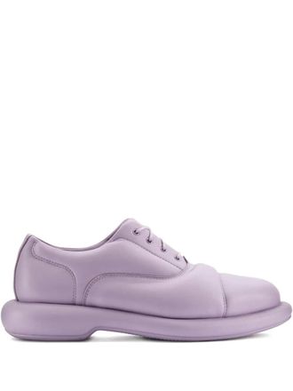 Clarks x Martine Rose captoe lace-up Oxford shoes - Purple