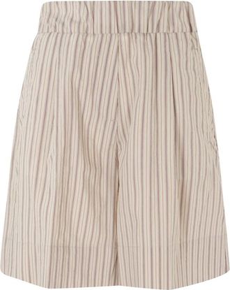 Myths Pantalone Corto - Dames - Korte Broeken - Beige - 2XS - Korte Broeken
