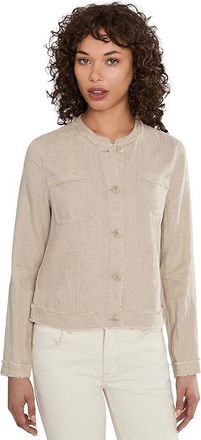 Tommy Bahama Two Palms Patch Pocket Jacket Womens Jacket Natural : LG (US 12-14)