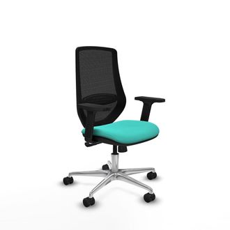 Piqueras y Crespo Piqueras-y-crespo Mardos Silla De Oficina C&oacute;moda Turquesa