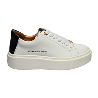 Alexander Smith Sneakers, female, White, Size: 9 US sneaker Pelle