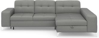 Sit&more Ecksofa »Baviene L-Form« inklusive Sitztiefenverstellung und Federkern, wahlweise Bettfunktion