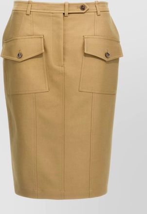 Tom Ford fitted skirt with front and back pockets