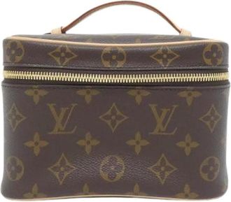 Louis Vuitton Pre-owned Handbags, female, Brown, Size: ONE SIZE Pre-owned Canvas handbags