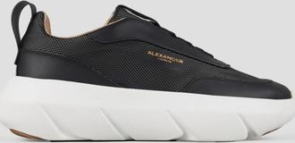 Alexander Smith Eclipse Woman in black leather and technical fabric