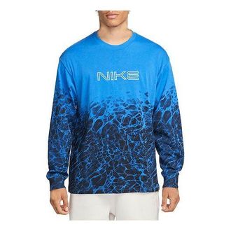 Nike Kukini Long Sleeve Tee Bright Blue FB3031-403