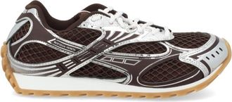 Bottega Veneta Brown Logo Orbit Sneakers