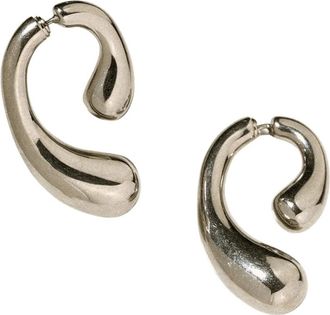 Panconesi Accessoires, Dames, Grijs, ONE Size, Oorbellen