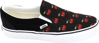 Vans Instapcanvas Sneakers met Su&egrave;de Inzetstukken - Dames - Loafers - Zwart - 37 EU - Su&egrave;de - Schoenen