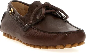 Valentino Garavani Driver Fastaway Loafer - Brown